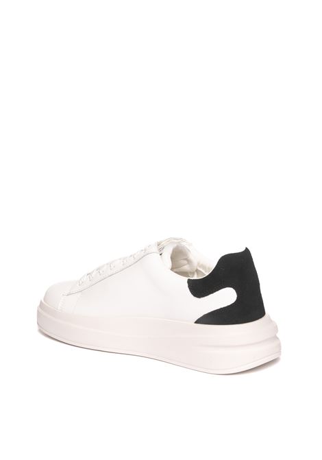 White/black elbina sneaker GUESS | FLJELB LEA12ELBINA-WHBLK